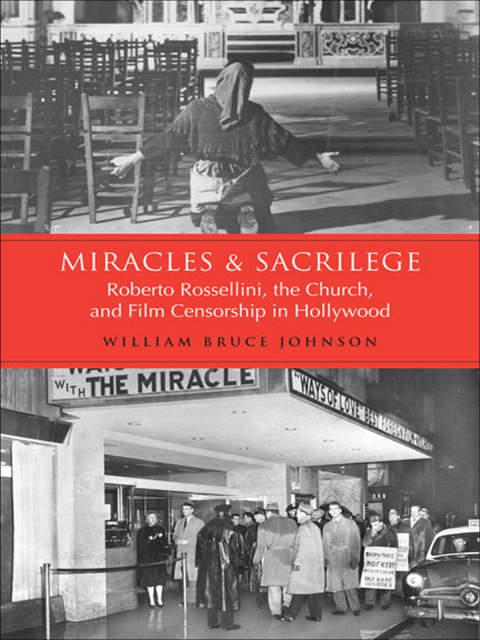 Cover image for book Miracles and Sacrilege