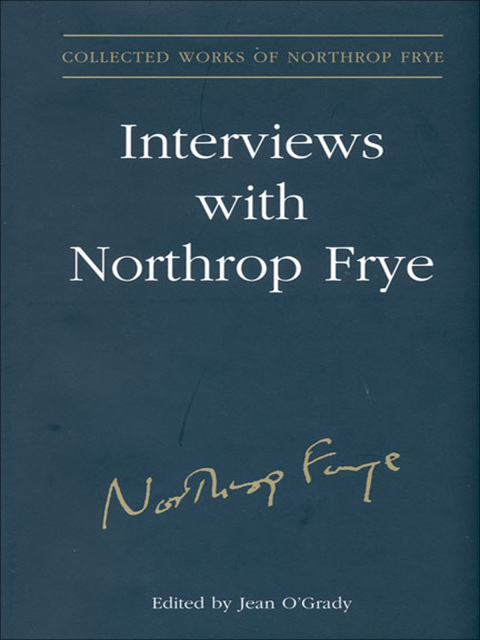 Cover image for book Interviews With Northrop Frye