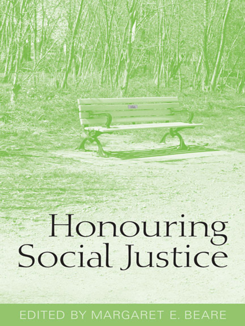 Cover image for book Honouring Social Justice