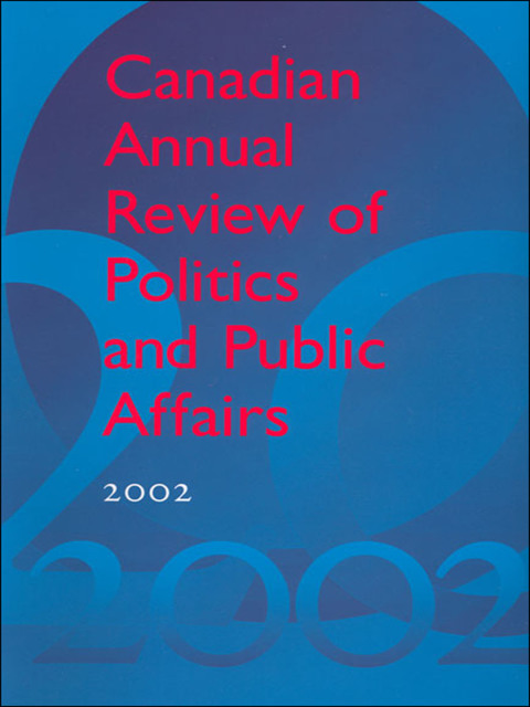 Cover image for book Canadian Annual Review of Politics and Public Affairs 2002