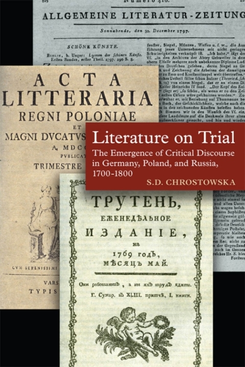 Cover image for book Literature on Trial
