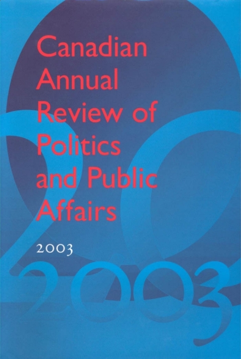Cover image for book Canadian Annual Review of Politics & Public Affairs