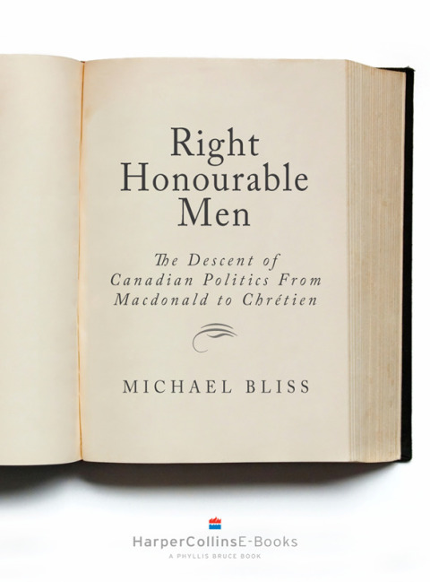 Cover image for book Right Honourable Men