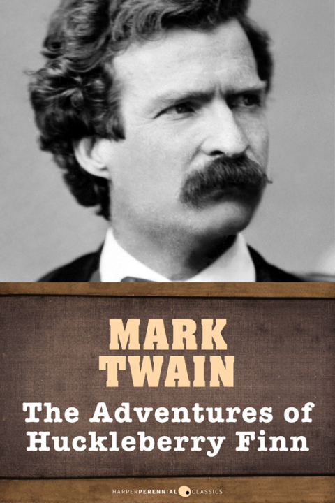 Cover image for book The Adventures Of Huckleberry Finn