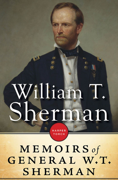 Cover image for book The Memoirs Of General William T. Sherman