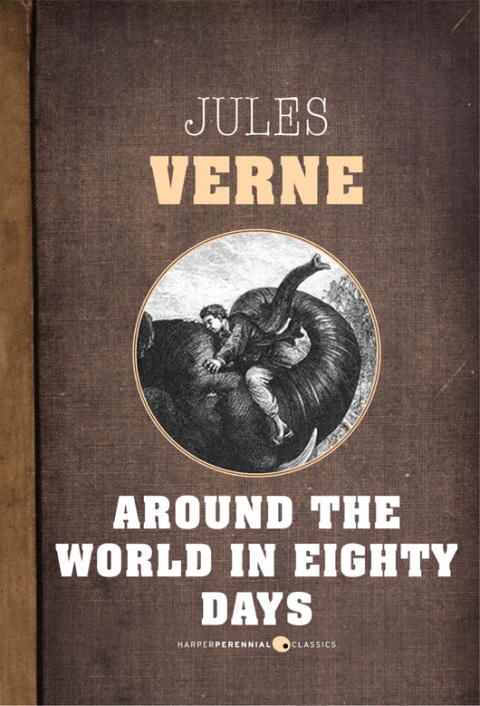 Cover image for book Around The World In Eighty Days