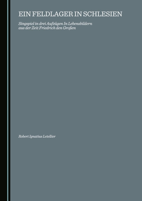 Cover image for book EIN FELDLAGER IN SCHLESIEN