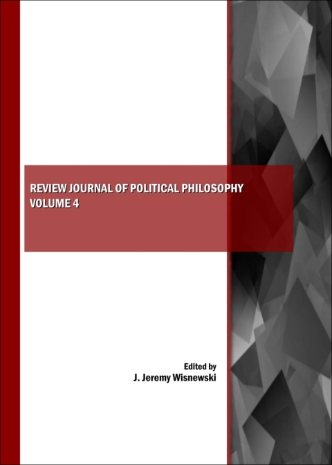 Cover image for book Review Journal of Political Philosophy Volume 4