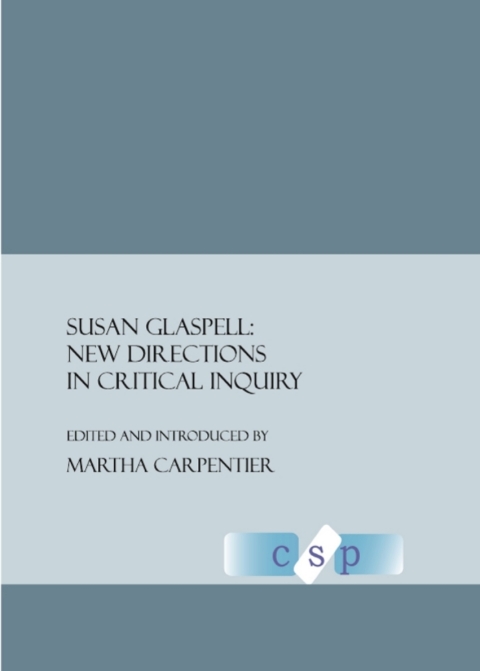 Cover image for book Susan Glaspell
