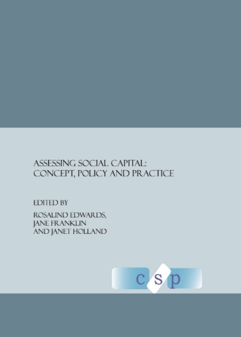 Cover image for book Assessing Social Capital