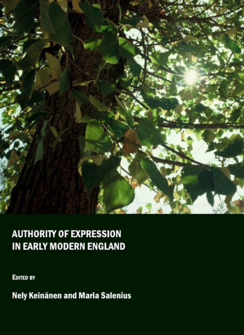Cover image for book Authority of Expression in Early Modern England