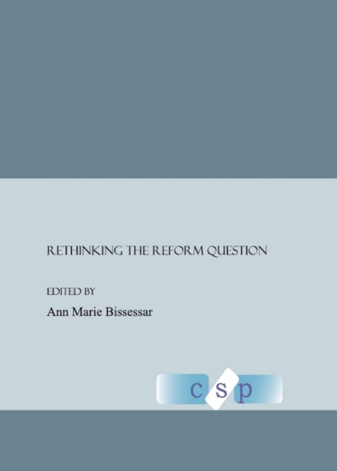 Cover image for book Rethinking the Reform Question