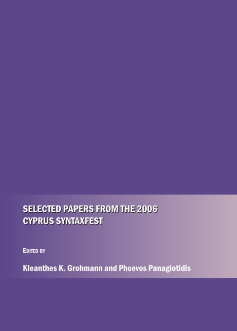 Cover image for book Selected Papers from the 2006 Cyprus Syntaxfest