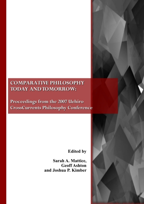 Cover image for book Comparative Philosophy Today and Tomorrow