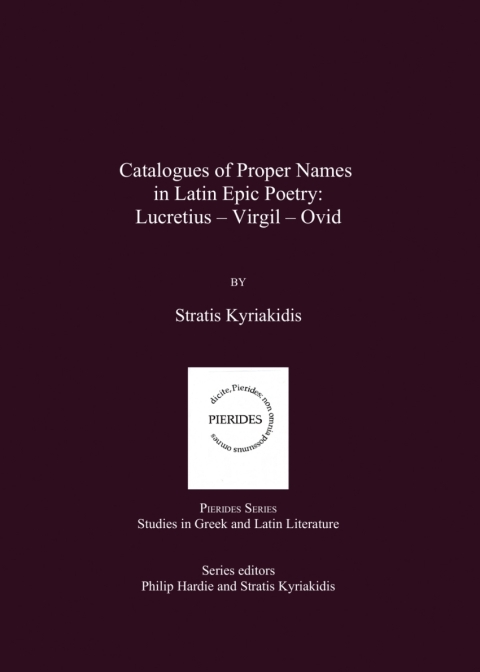 Cover image for book Catalogues of Proper Names in Latin Epic Poetry