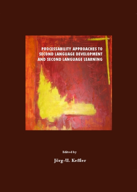 Cover image for book Processability Approaches to Second Language Development and Second Language Learning