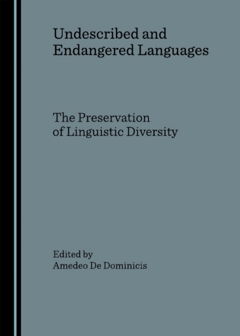 Cover image for book Undescribed and Endangered Languages