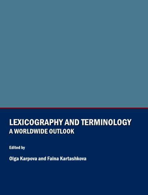 Cover image for book Lexicography and Terminology