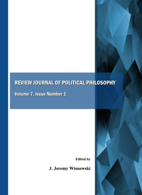 Cover image for book Review Journal of Political Philosophy Volume 7, Issue Number 1
