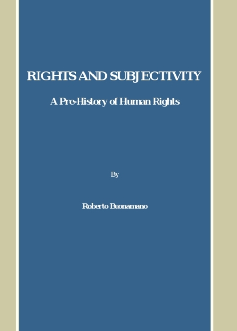 Cover image for book Rights and Subjectivity