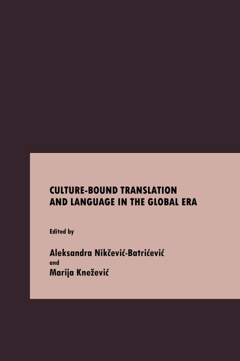 Cover image for book Culture-Bound Translation and Language in the Global Era