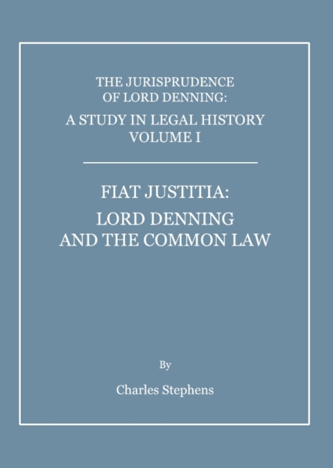 Cover image for book A Study in Legal History Volume I