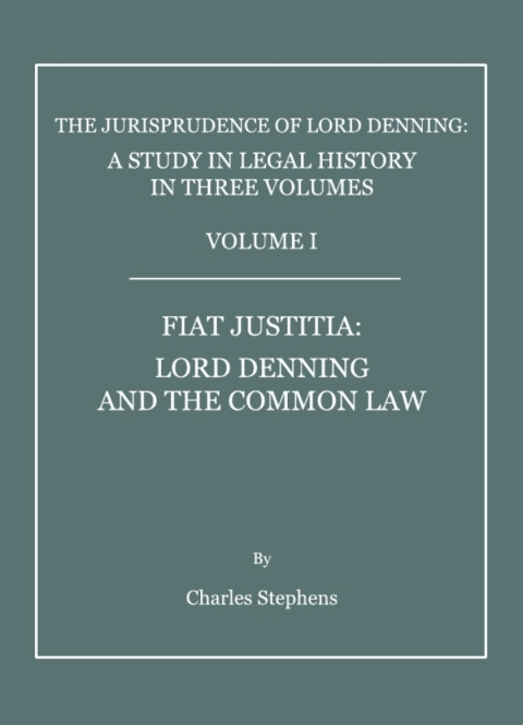 Cover image for book The Jurisprudence of Lord Denning