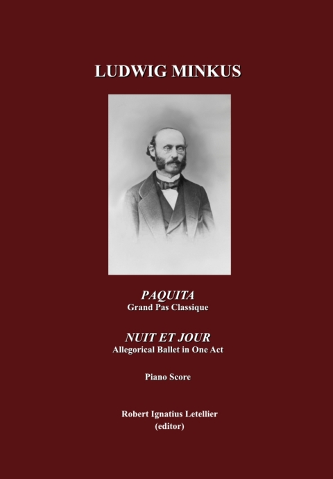 Cover image for book Paquita, Ballet-Pantomime in Two Acts, Grand Pas Classique by Marius Petipa; and Nuit et Jour, Allegorical Ballet in One Act, by Marius Petpa; Piano Score, by Ludwig Minkus