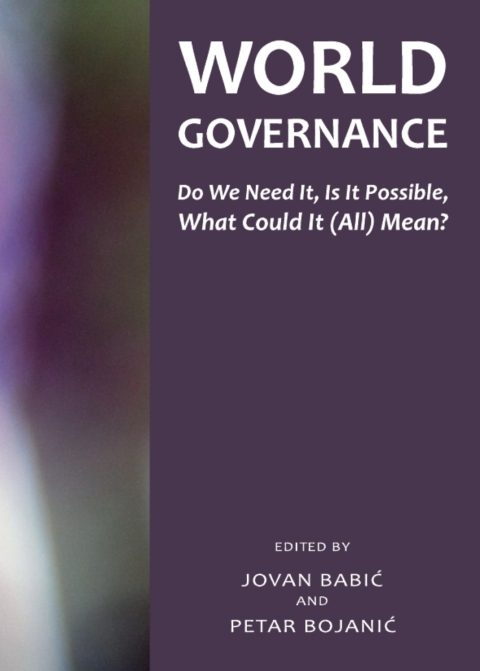 Cover image for book World Governance