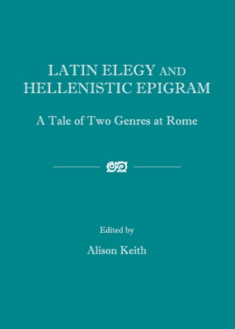 Cover image for book Latin Elegy and Hellenistic Epigram