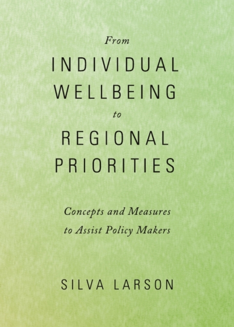 Cover image for book From Individual Wellbeing to Regional Priorities