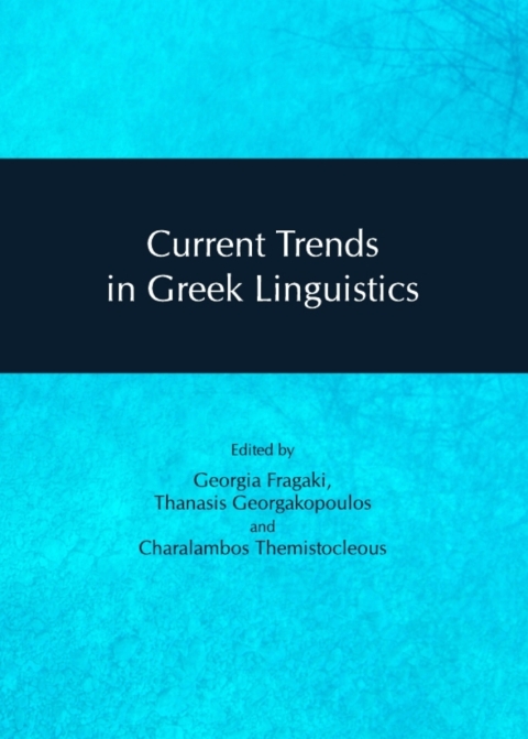 Cover image for book Current Trends in Greek Linguistics