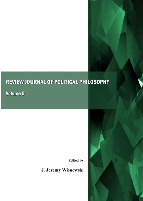 Cover image for book Review Journal of Political Philosophy, Volume 9