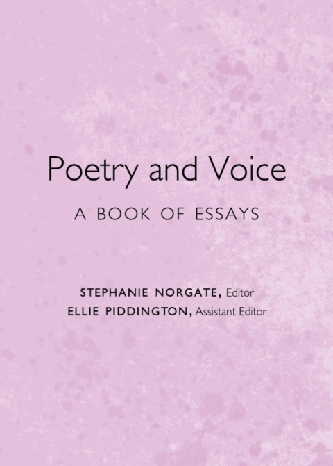 Cover image for book Poetry and Voice