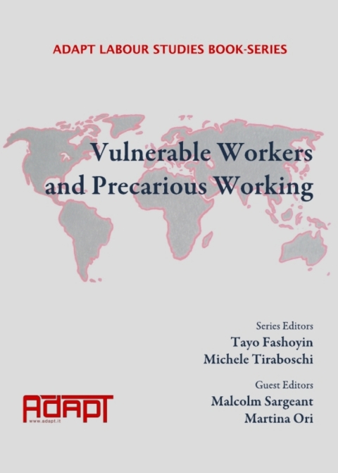Cover image for book Vulnerable Workers and Precarious Working