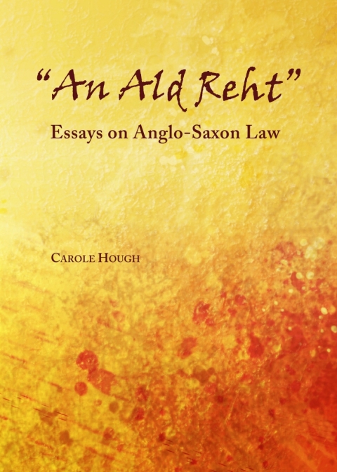 Cover image for book "An Ald Reht"