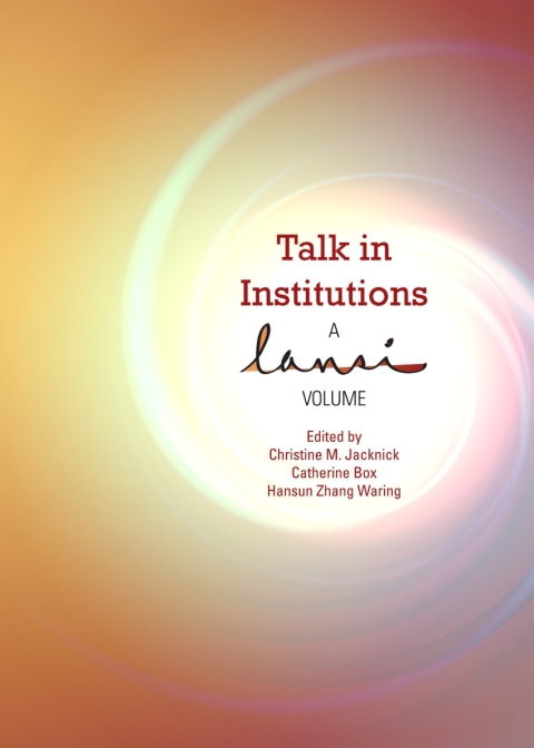 Cover image for book Talk in Institutions