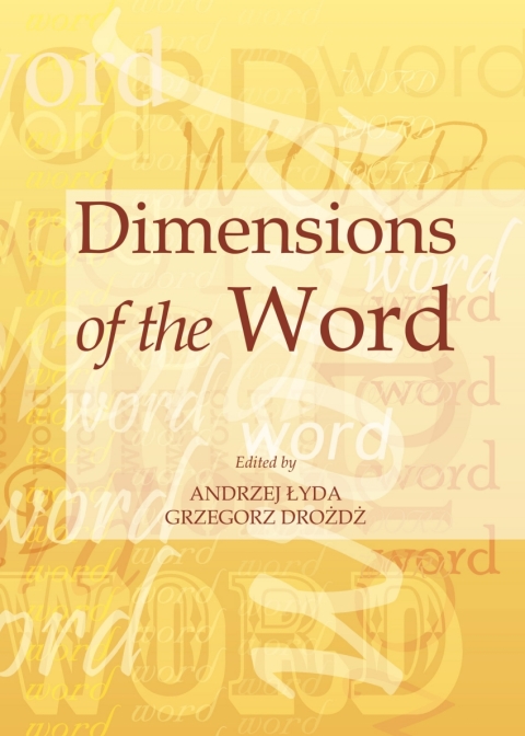 Cover image for book Dimensions of the Word