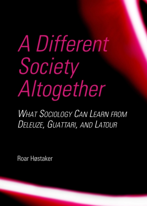 Cover image for book A Different Society Altogether