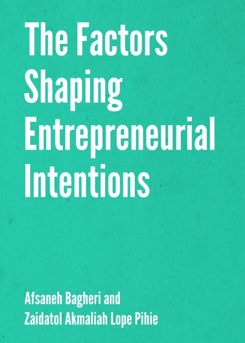 Cover image for book The Factors Shaping Entrepreneurial Intentions