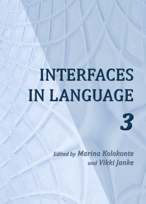 Cover image for book Interfaces in Language 3