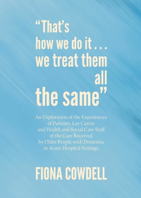 Cover image for book “That’s how we do it…we treat them all the same”