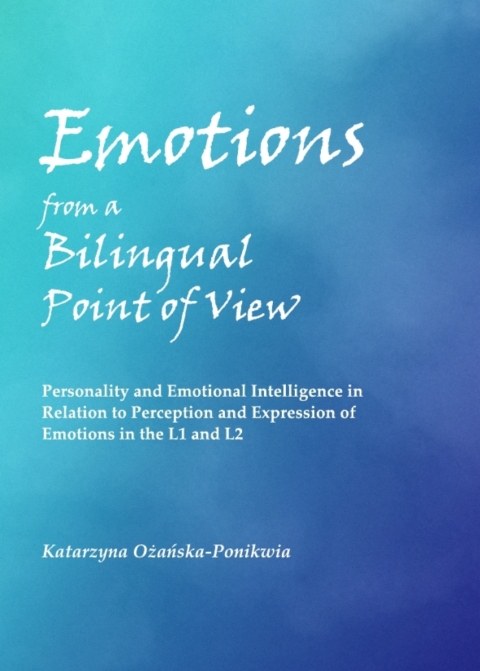 Cover image for book Emotions from a Bilingual Point of View