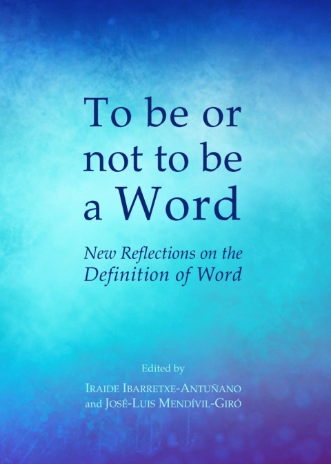 Cover image for book To be or not to be a Word