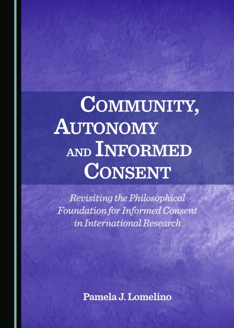 Cover image for book Community, Autonomy and Informed Consent