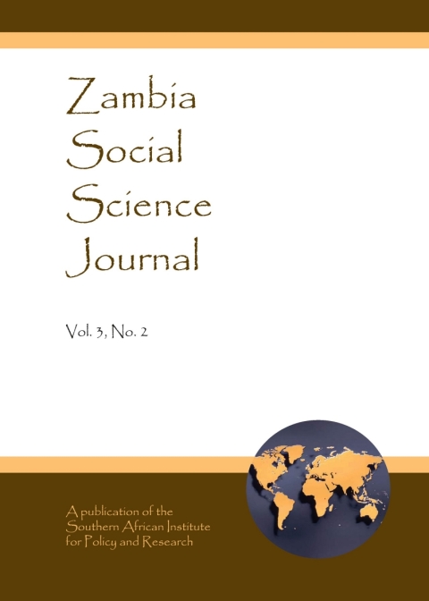 Cover image for book Zambia Social Science Journal Vol. 3, No. 2