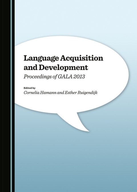Cover image for book Language Acquisition and Development
