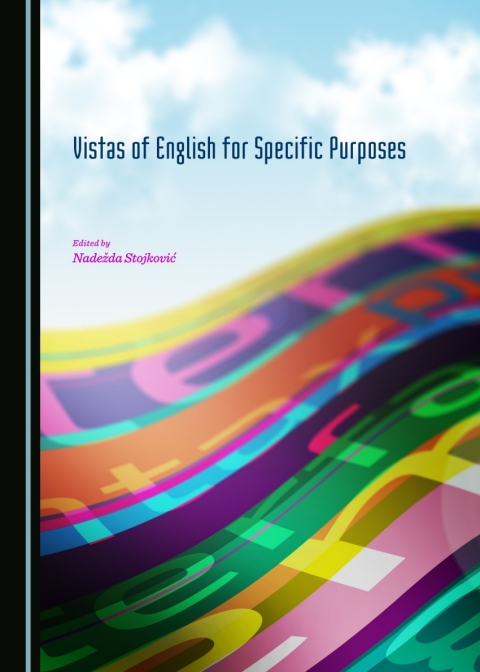 Cover image for book Vistas of English for Specific Purposes