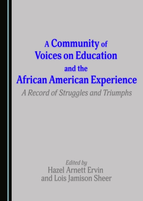 Cover image for book A Community of Voices on Education and the African American Experience