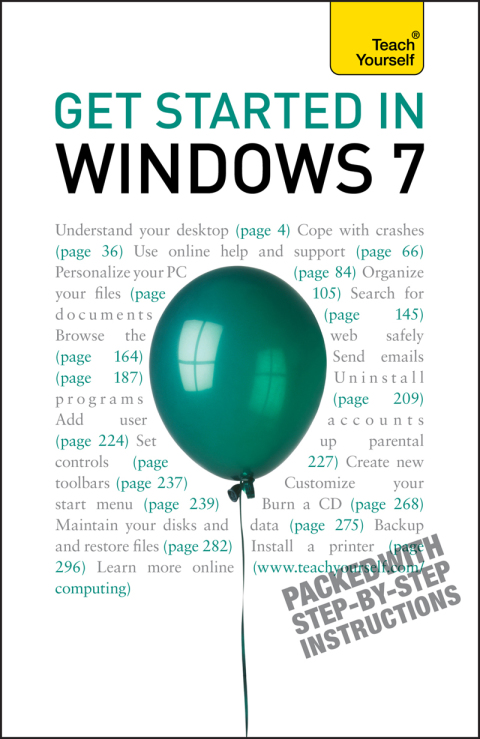 Cover image for book Get Started in Windows 7